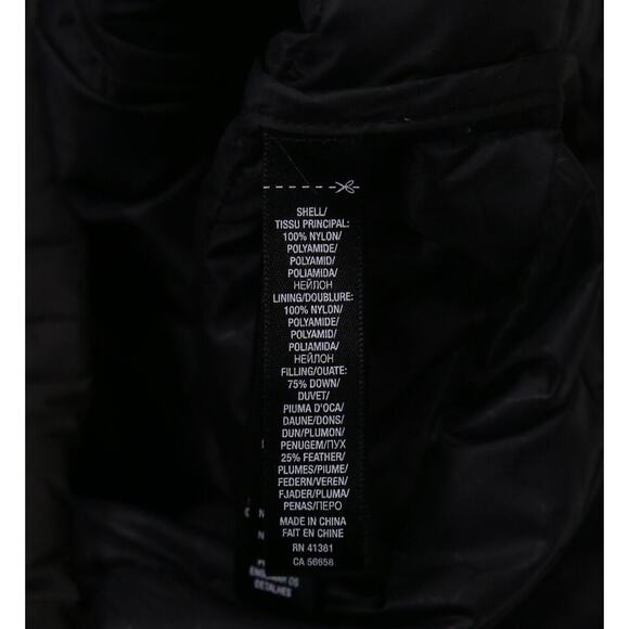 Ralph Lauren RLX Black Quilted Down Rip Stop Water Resistant Puffer Vest Jacket - Picture 10 of 10